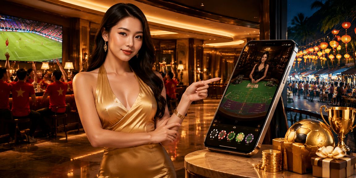 Trò chơi baccarat tại Phú Quốc với cảnh biển